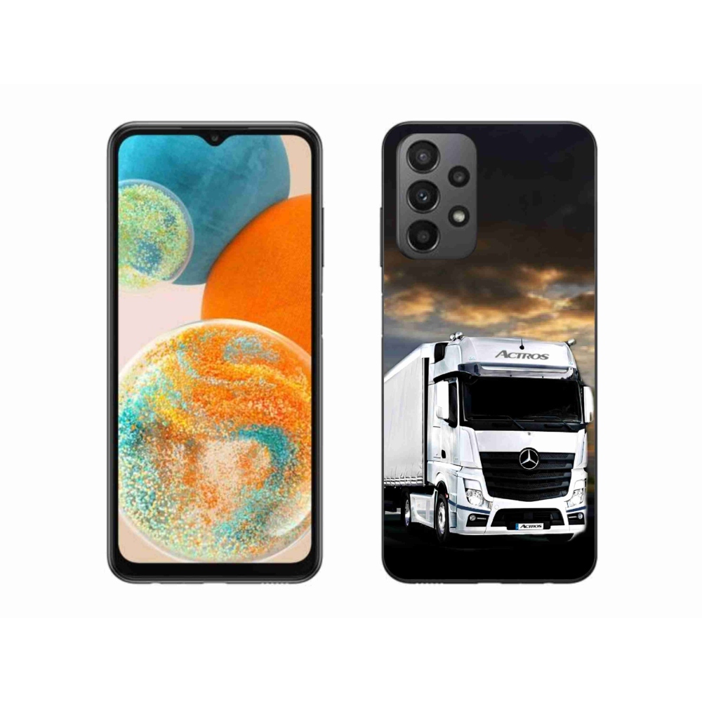 Gelový kryt mmCase na Samsung Galaxy A23 4G/5G - kamion