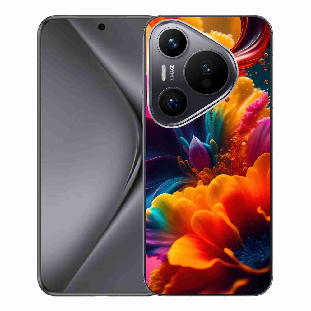 Gelový kryt mmCase na Huawei Pura 70 Pro - abstraktní motiv 2