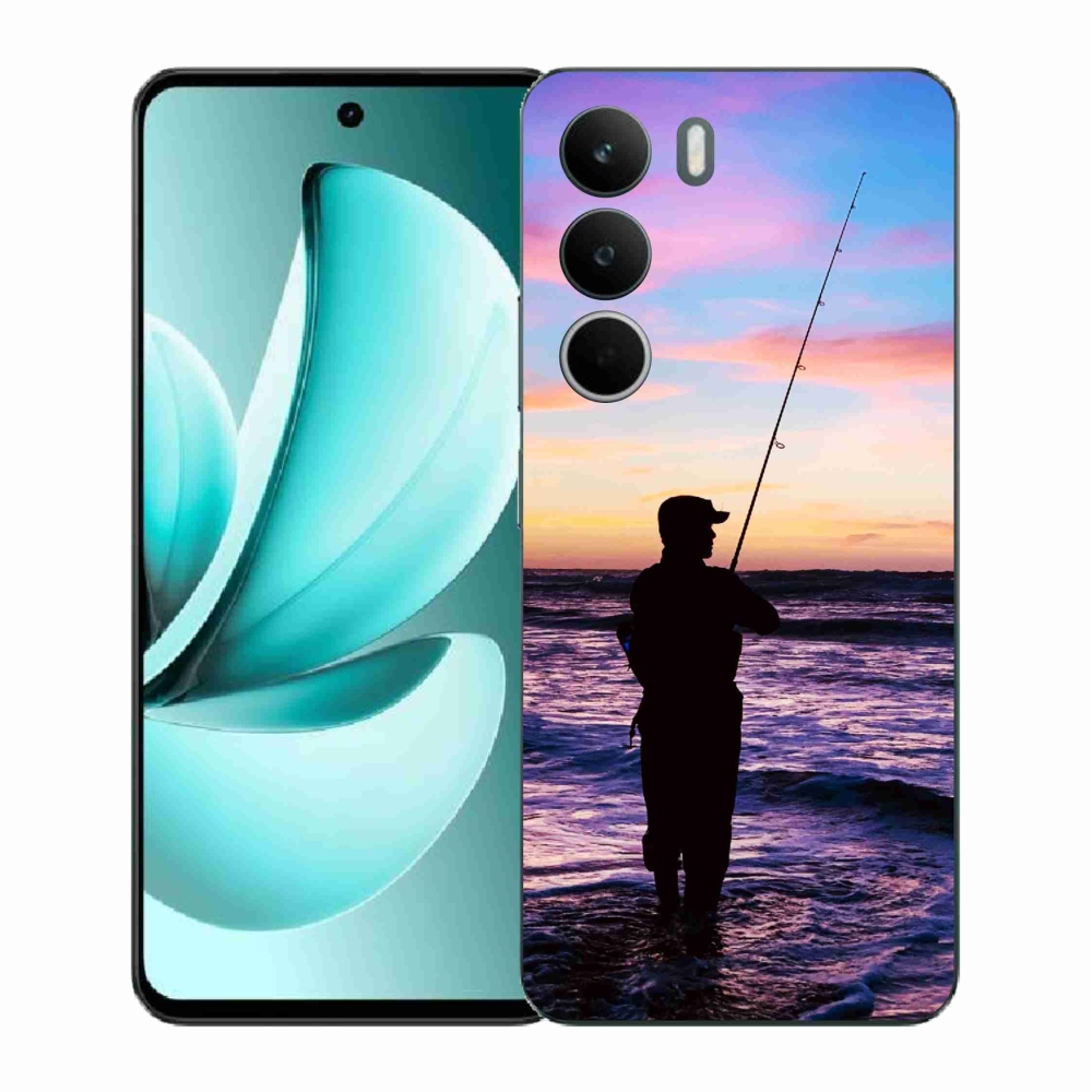 Gelový kryt mmCase na Realme C71 - rybaření 1