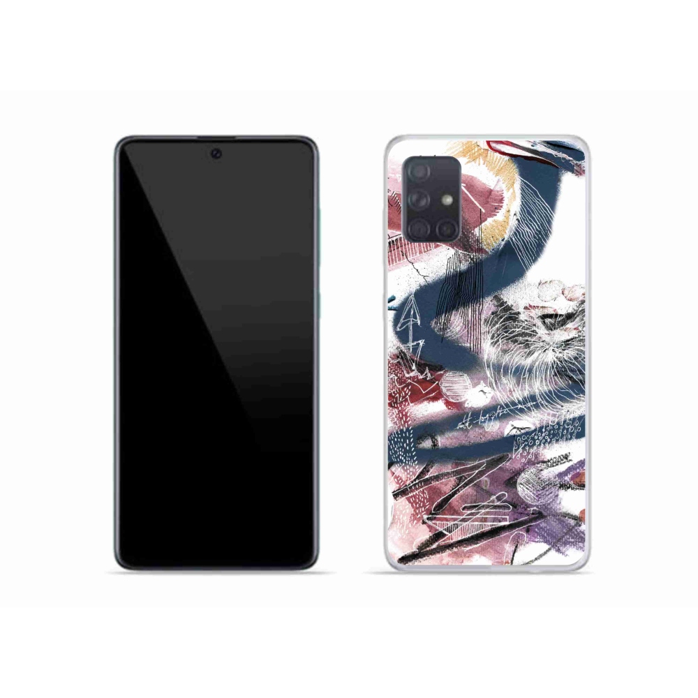 Gelový kryt mmCase na Samsung Galaxy A51 - abstraktní motiv 28