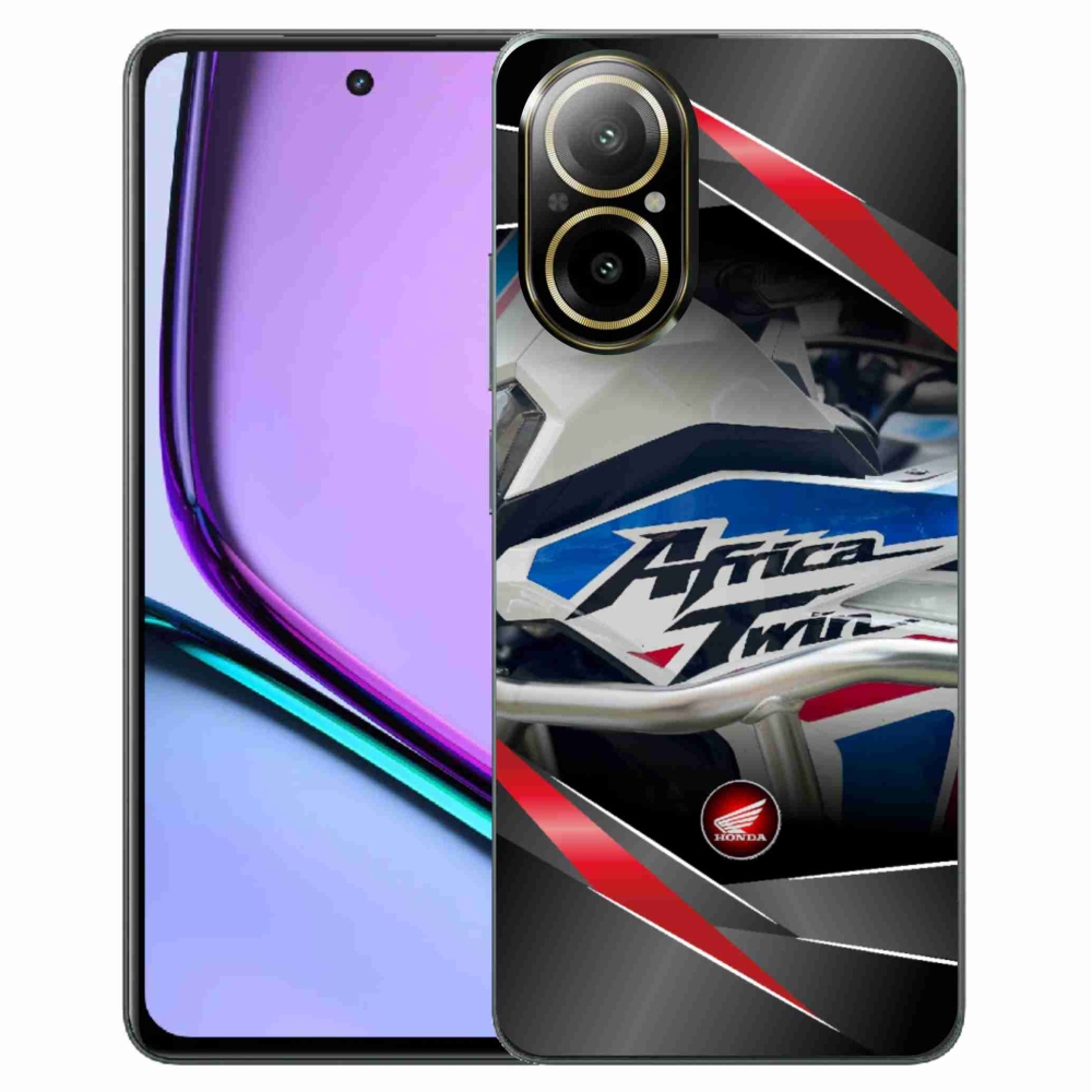 Gelový kryt mmCase na Realme C67 - motorka honda