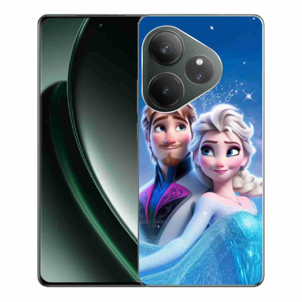 Gelový kryt mmCase na Realme GT 6 5G/GT 6T 5G - ledové království 1