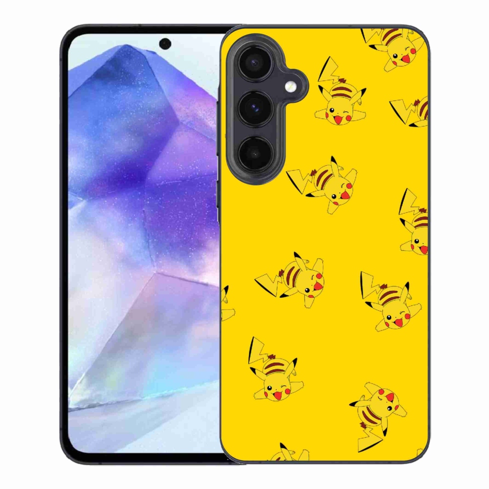 Gelový kryt mmCase na Samsung Galaxy A55 5G - pikachu