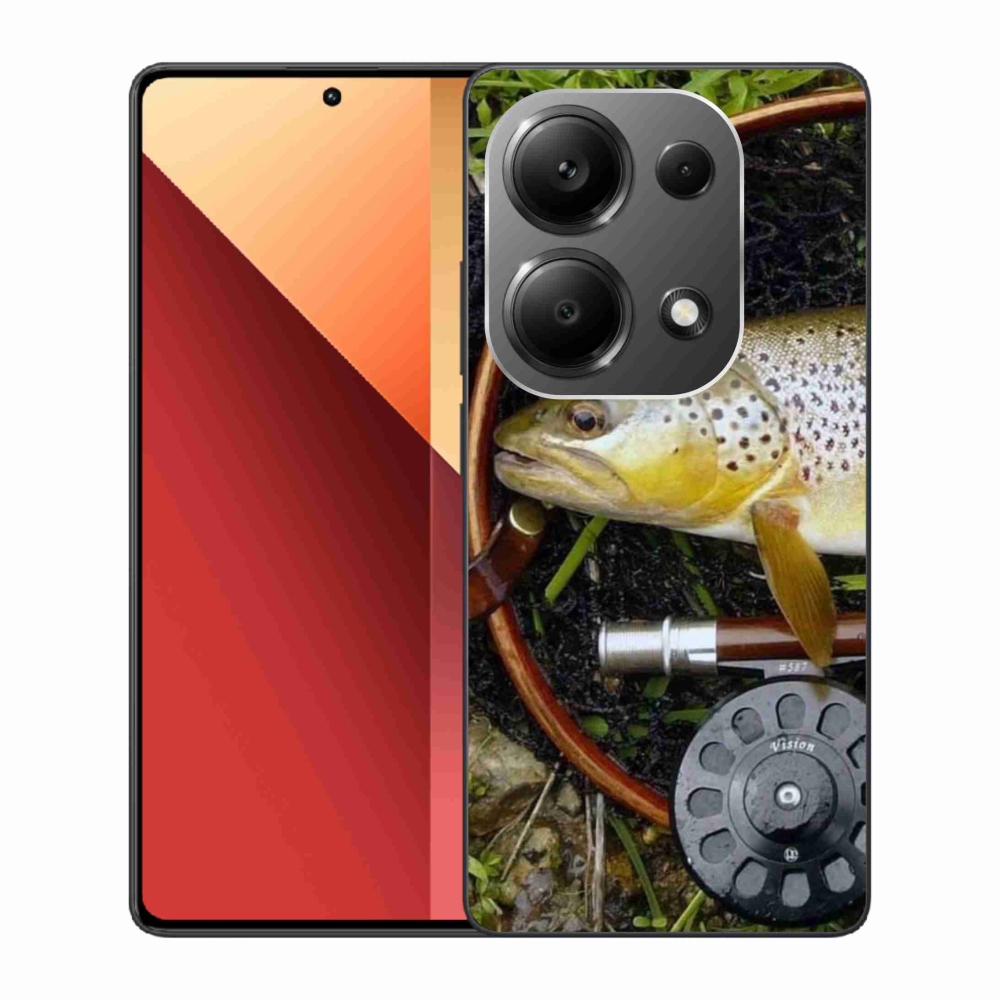 Gelový obal mmCase na Xiaomi Redmi Note 13 Pro 4G/Poco M6 Pro - pstruh 2