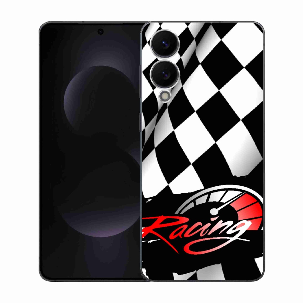 Gelový kryt mmCase na Samsung Galaxy S25 Edge - závodění