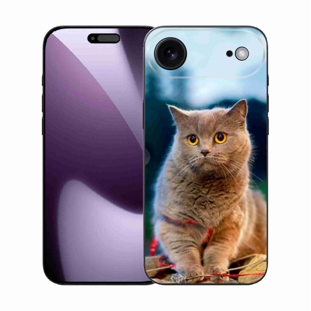 Gelový kryt mmCase na iPhone 17 Air - britská modrá 2