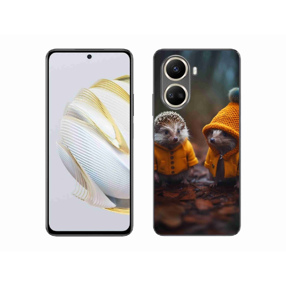 Gelový kryt mmCase na Huawei Nova 10 SE - ježci