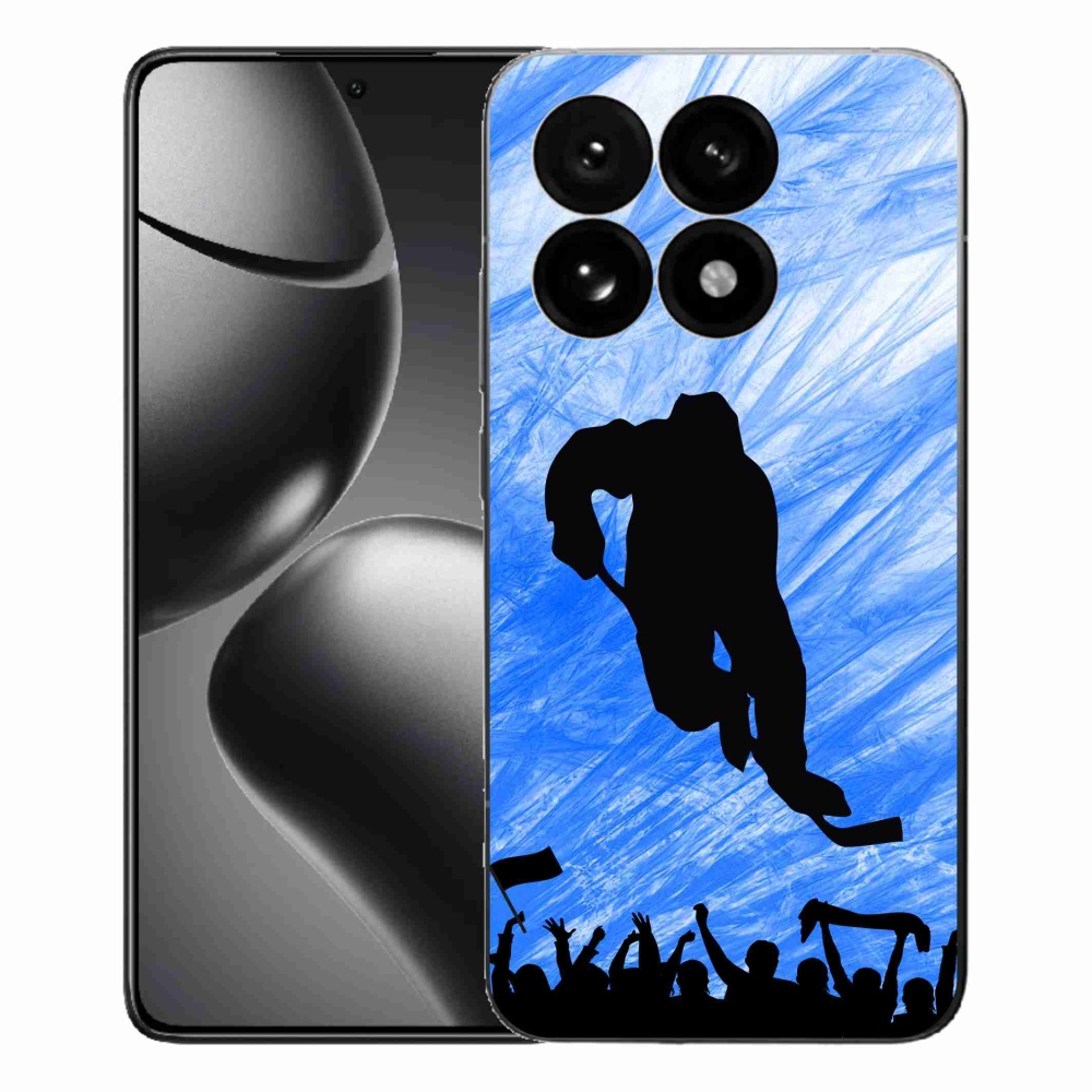 Gelový kryt mmCase na Xiaomi 15T - hokejový hráč