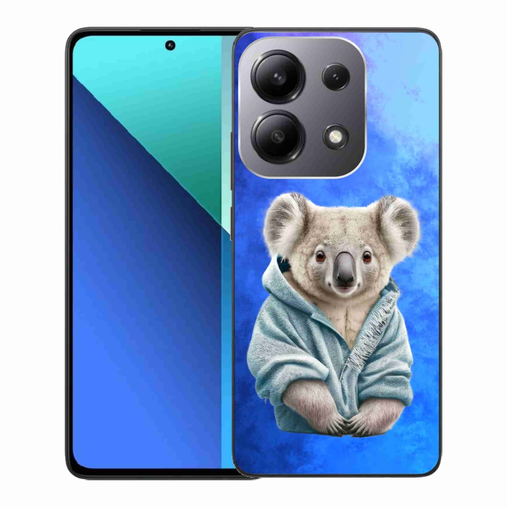 Gelový kryt mmCase na Xiaomi Redmi Note 13 - koala ve svetru
