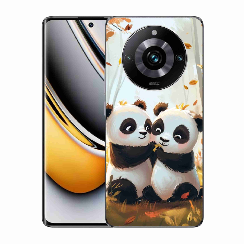 Gelový kryt mmCase na Realme 11 Pro/11 Pro+ - pandy
