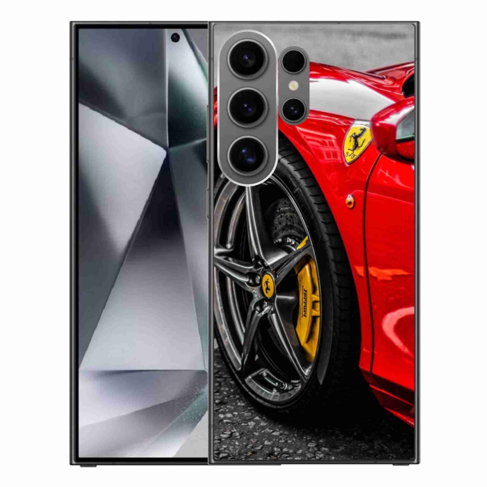 Gelový kryt mmCase na Samsung Galaxy S24 Ultra - auto 1