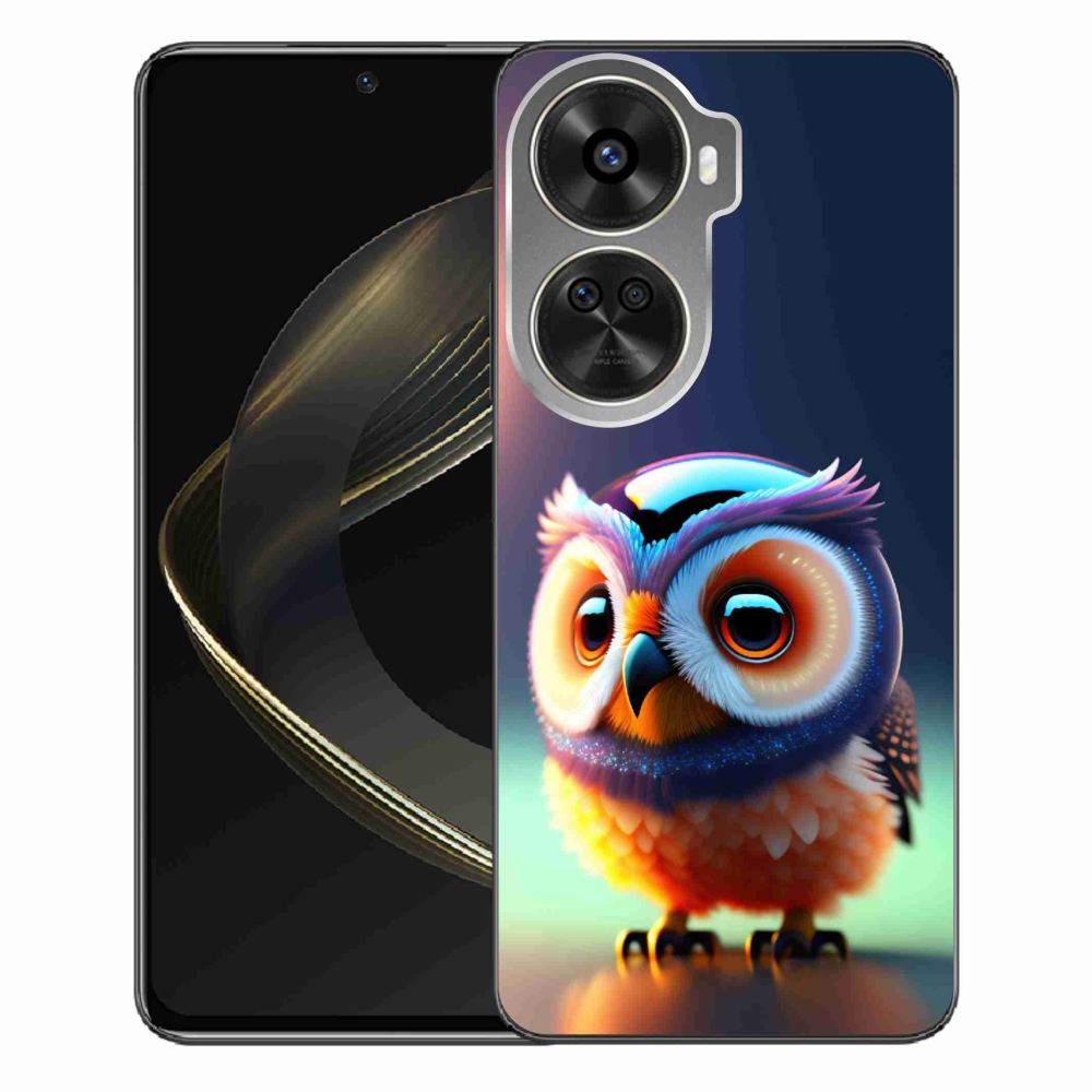 Gelový kryt mmCase na Huawei Nova 12 SE - sovička