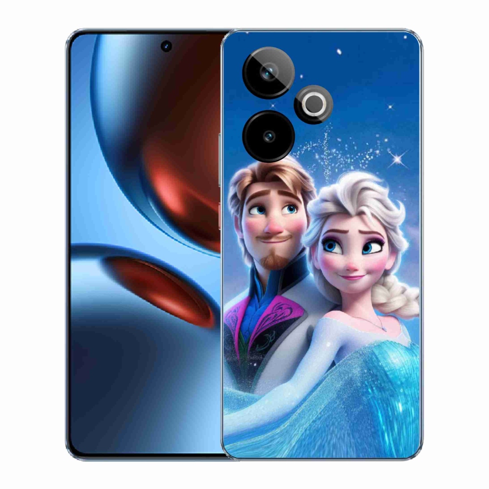 Gelový kryt mmCase na Realme GT 7 5G/GT 7T 5G - ledové království 1