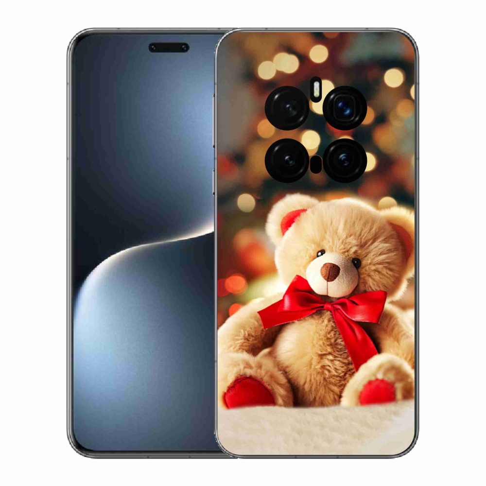 Gelový kryt mmCase na Honor Magic 7 Pro 5G - plyšový medvídek