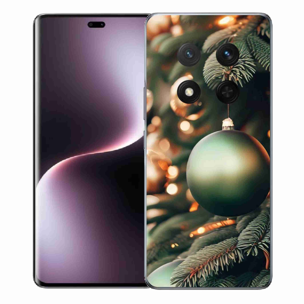Gelový kryt mmCase na Honor Magic 7 Lite 5G - vánoční ozdoby 1