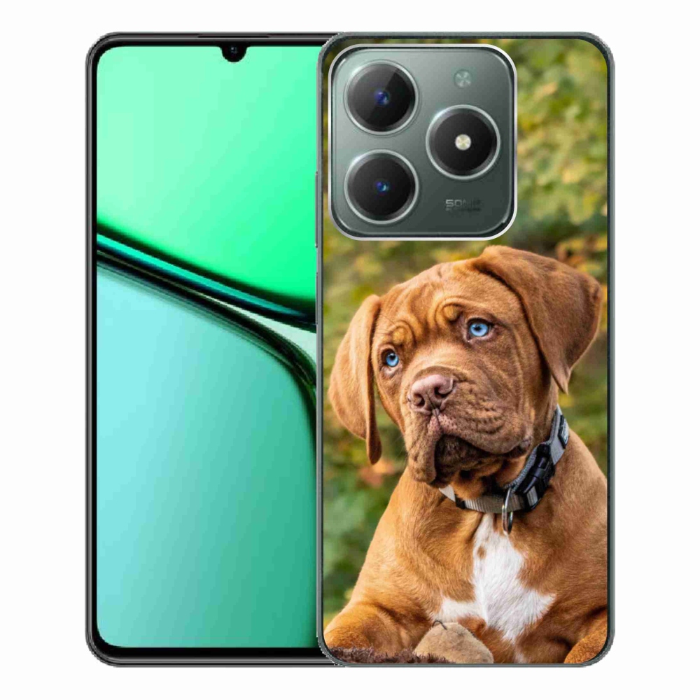 Gelový kryt mmCase na Realme C61 - štěně 