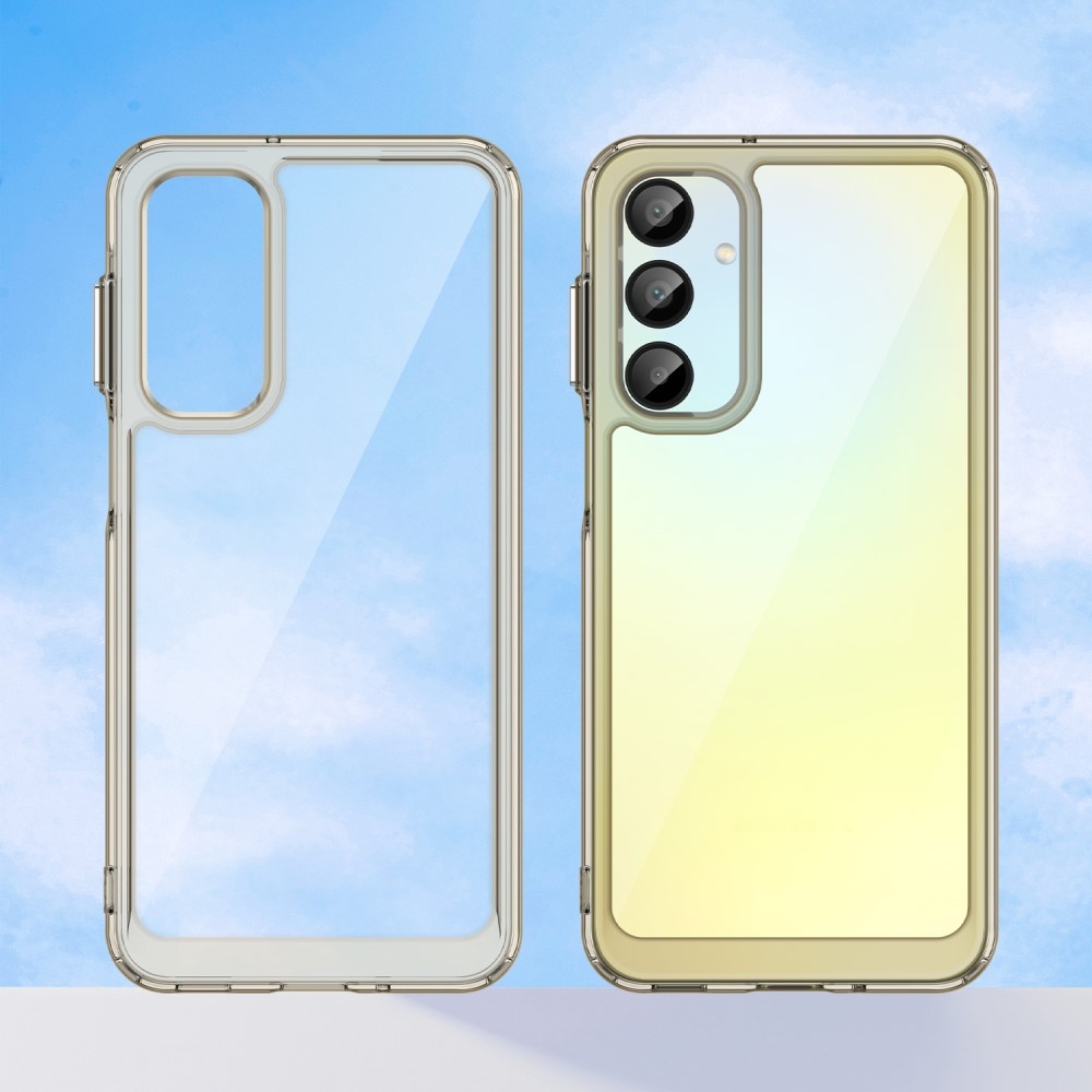 Gelový obal s pevnými zády na Samsung Galaxy A16 4G/5G - šedý