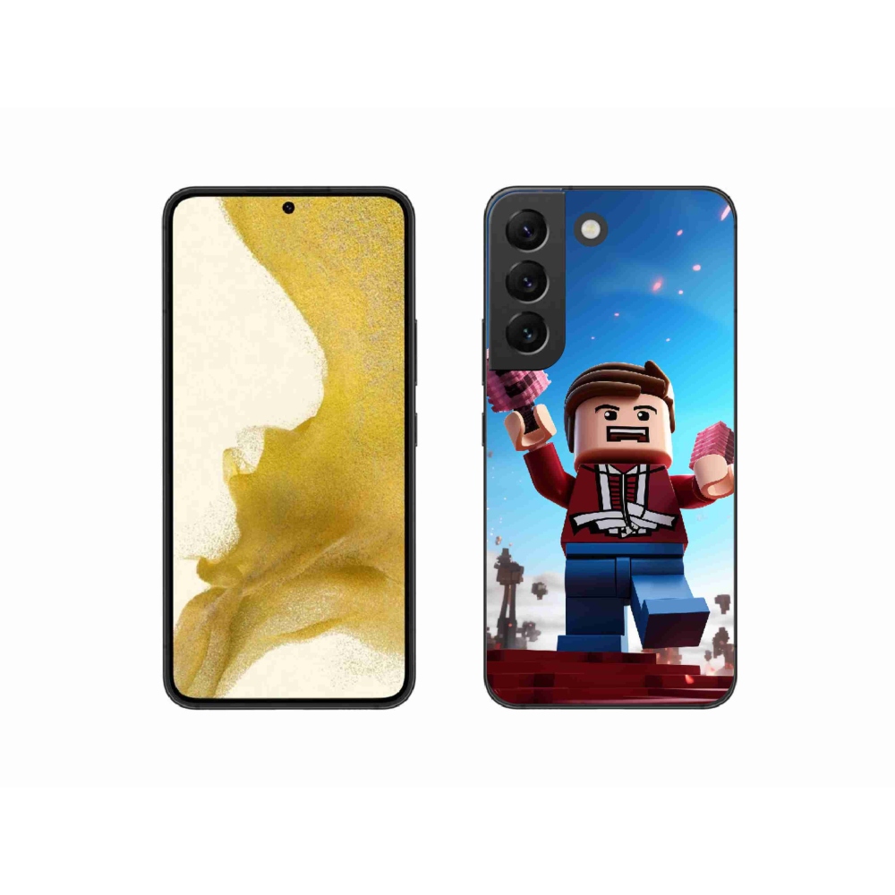 Gelový kryt mmCase na Samsung Galaxy S22 5G - roblox 2