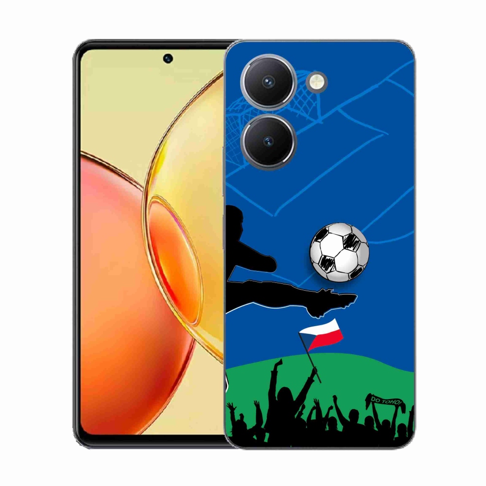 Gelový kryt mmCase na Vivo Y36 - fanoušci fotbalu