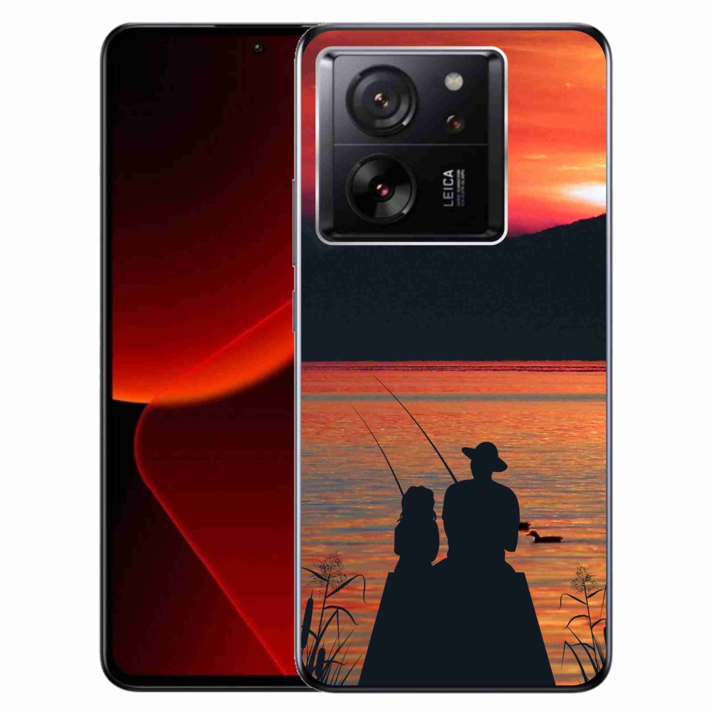 Gelový kryt mmCase na Xiaomi 13T/13T Pro - rybaření 3