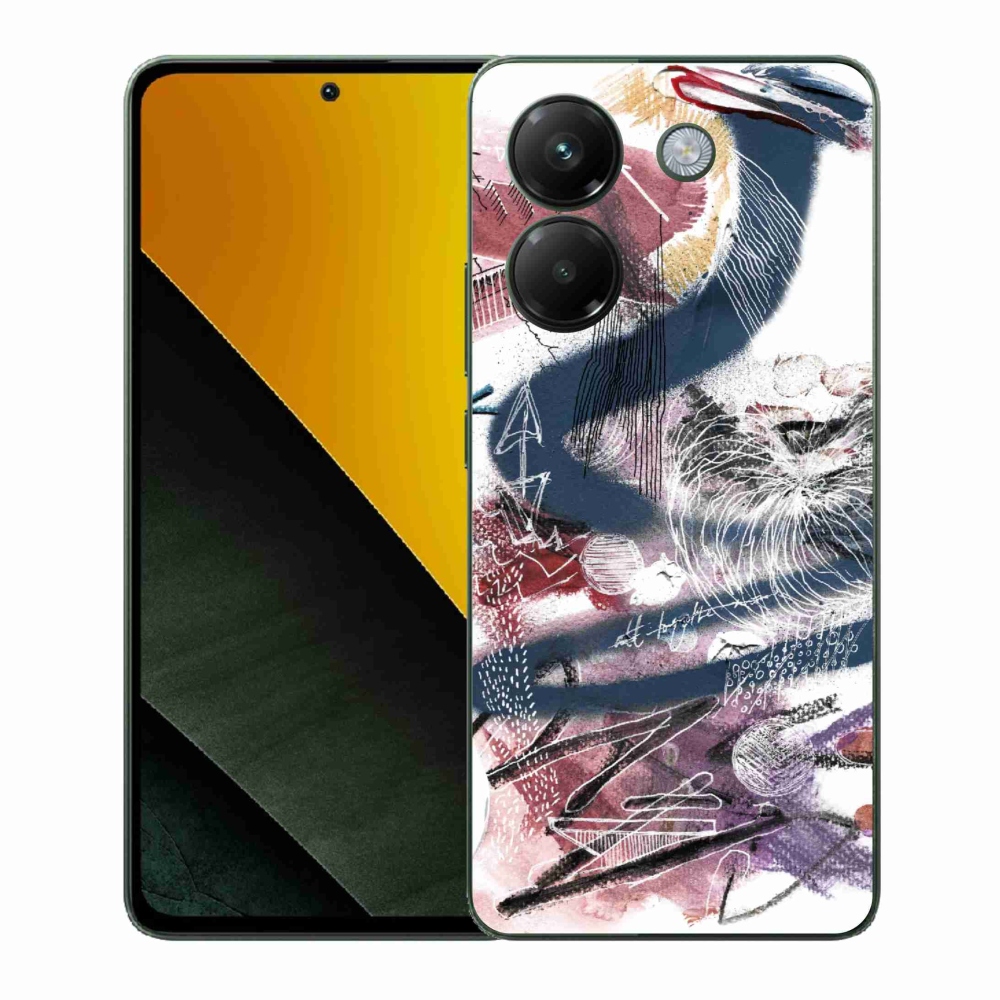 Gelový kryt mmCase na Xiaomi Poco M7 Pro 5G - abstraktní motiv 28