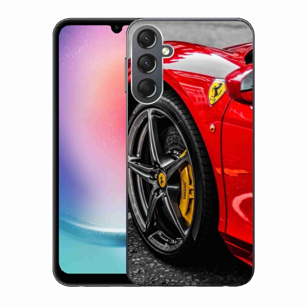 Gelový kryt mmCase na Samsung Galaxy A24 - auto 1