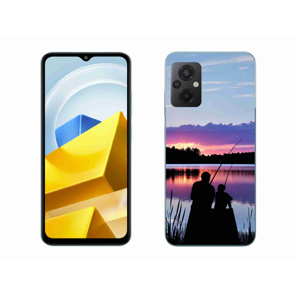 Gelový kryt mmCase na Xiaomi Poco M5 4G - rybaření 2