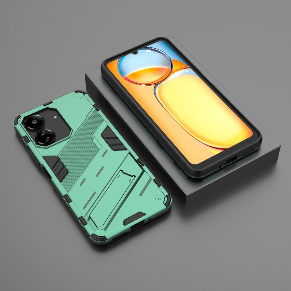 Armory odolný kryt na Xiaomi Poco C65/Redmi 13C 4G/5G - tmavězelený