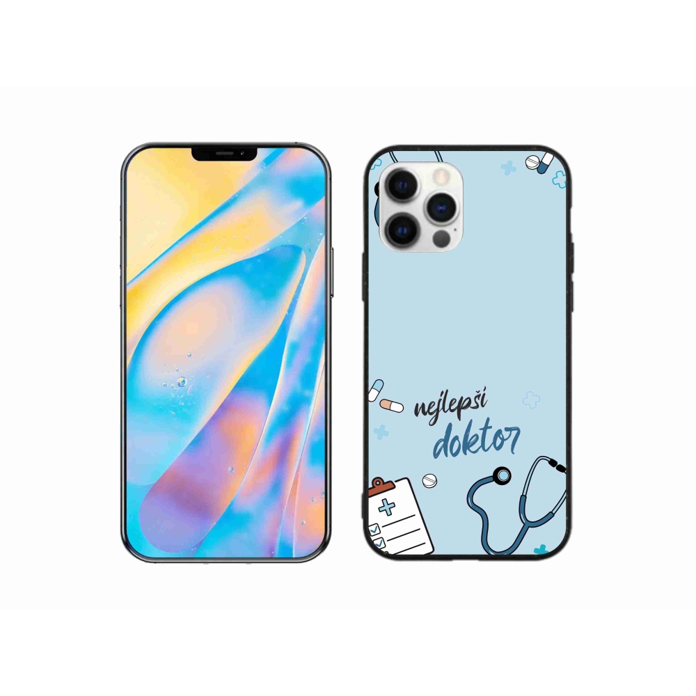 Gelový kryt mmCase na iPhone 12 Pro - nejlepší doktor
