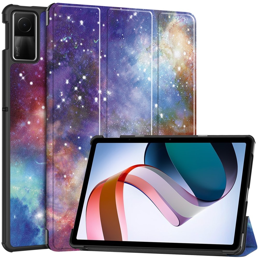 Print chytré zavírací pouzdro na Xiaomi Redmi Pad SE - vesmír