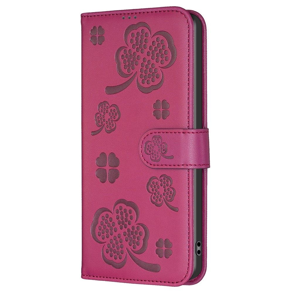 Clover knížkové pouzdro na Xiaomi Redmi 13 4G/Poco M6 4G - rose