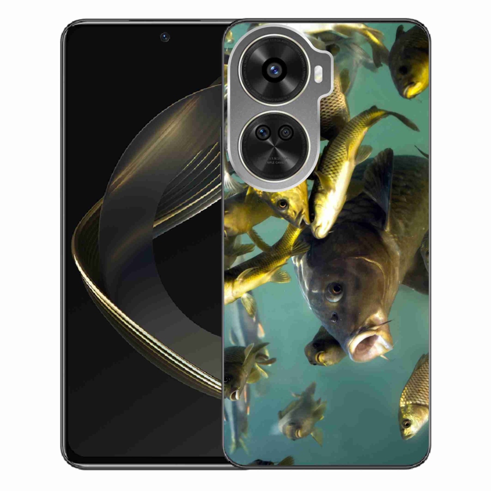 Gelový obal mmCase na Huawei Nova 12 SE - hejno ryb