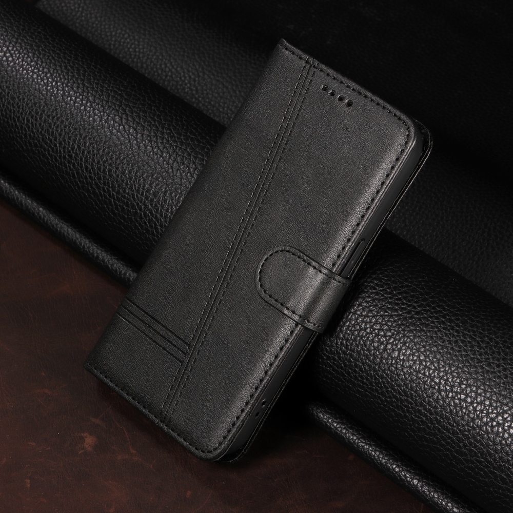 T-Shape knížkové pouzdro na iPhone 17 - černé