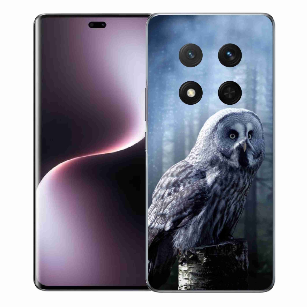 Gelový kryt mmCase na Honor Magic 7 Lite 5G - sova