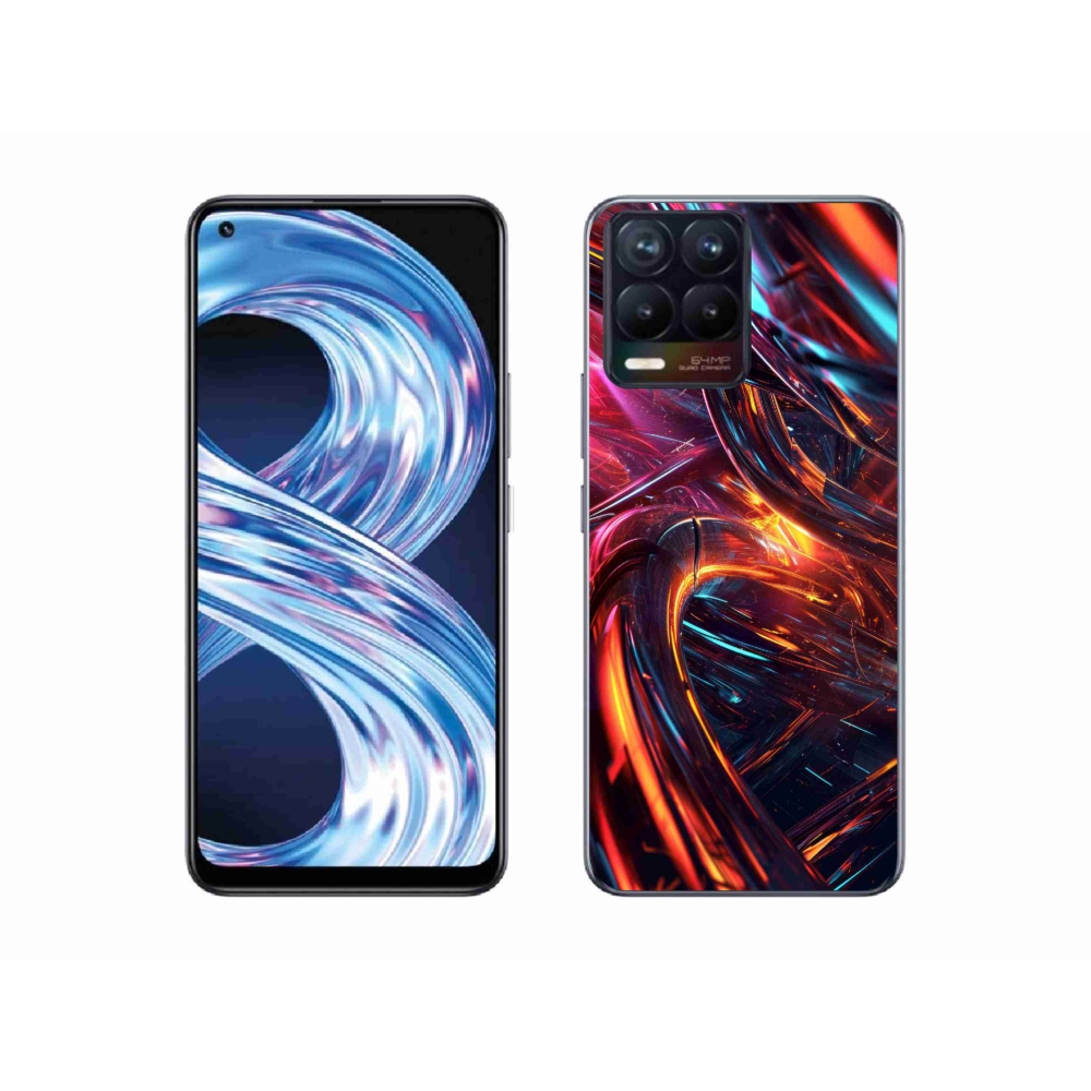 Gelový kryt mmCase na Realme 8 Pro - abstraktní motiv 10
