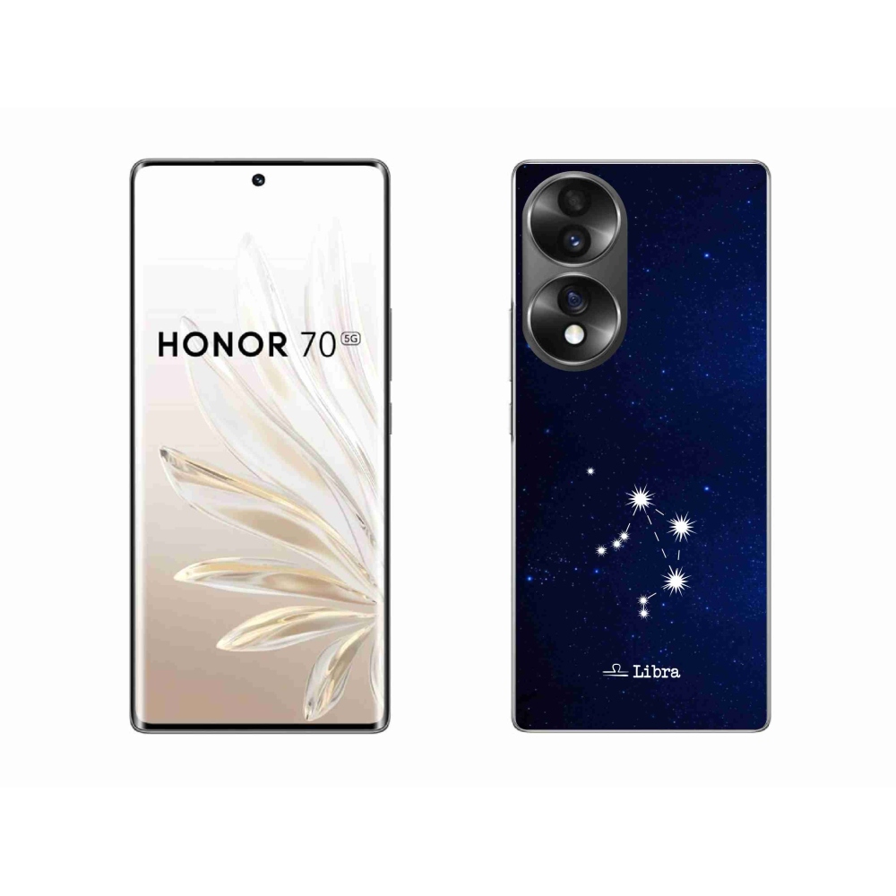 Gelový kryt mmCase na Honor 70 - souhvězdí Váhy