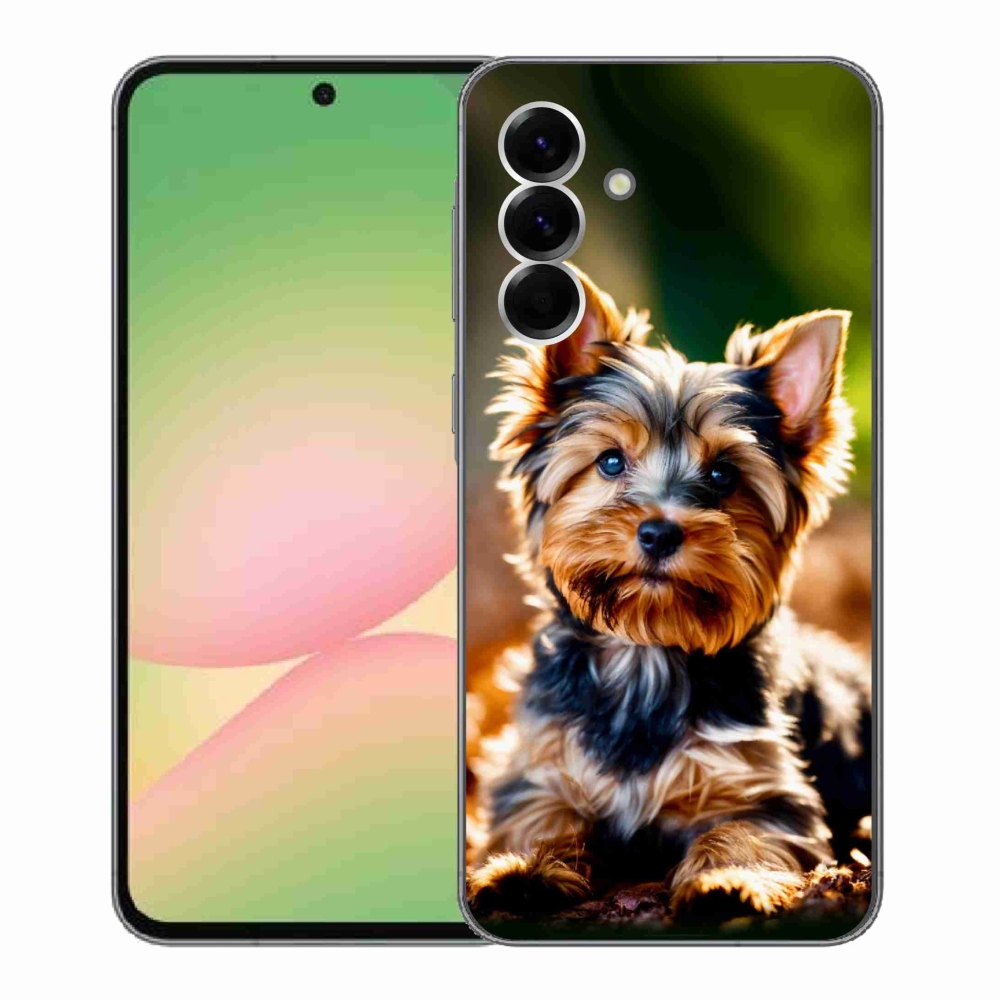 Gelový kryt mmCase na Samsung Galaxy A56 5G - jorkšír 10