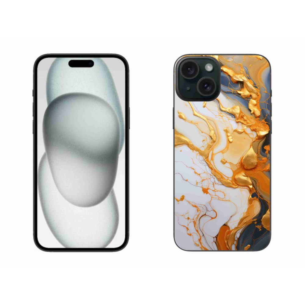 Gelový kryt mmCase na iPhone 15 Plus - abstraktní motiv 6