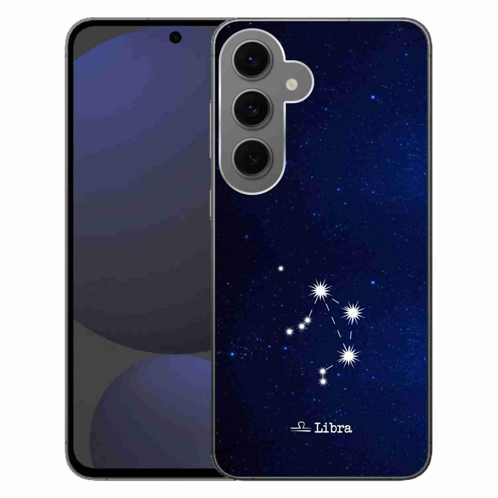 Gelový kryt mmCase na Samsung Galaxy S24 FE - souhvězdí Váhy
