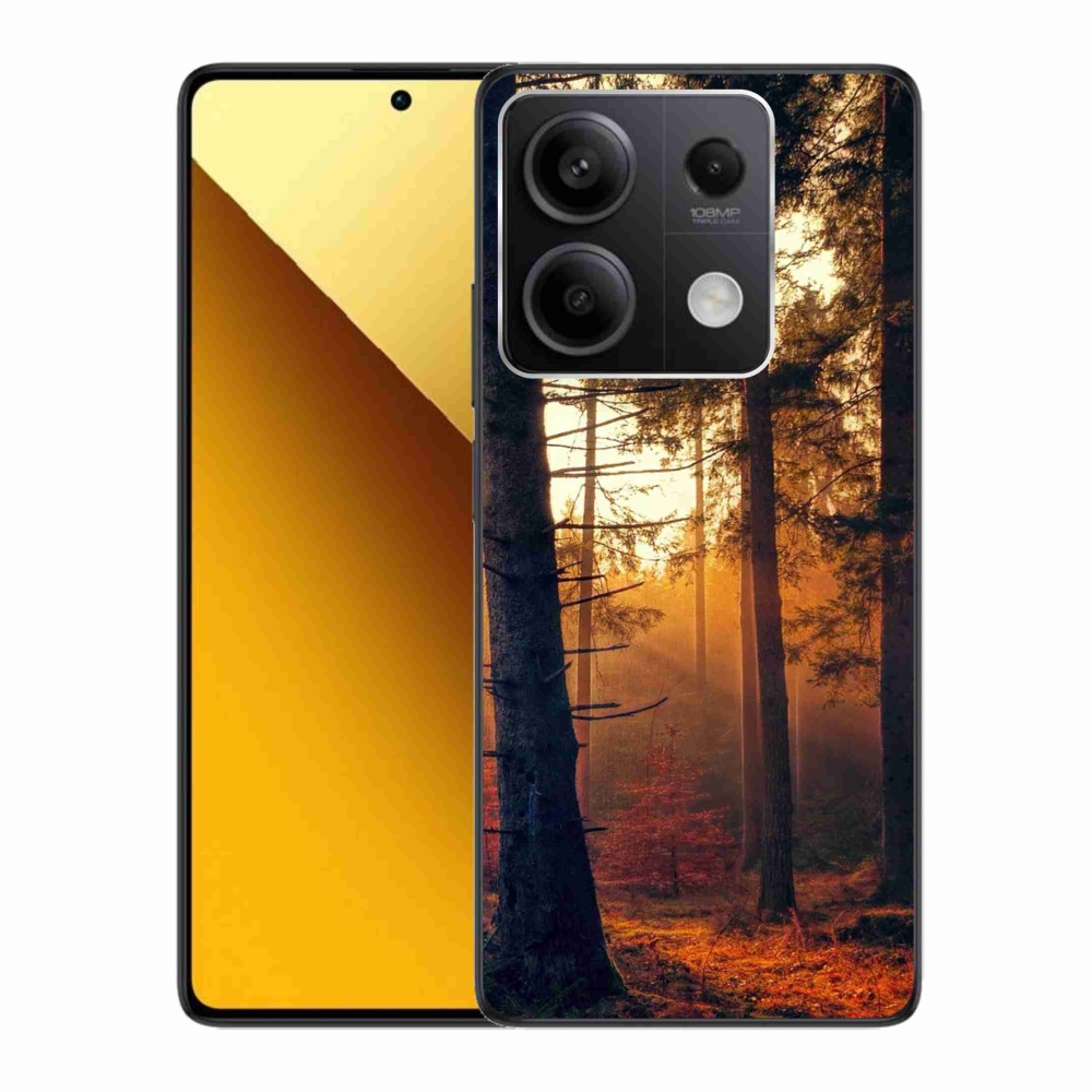 Gelový obal mmCase na Xiaomi Redmi Note 13 5G - les