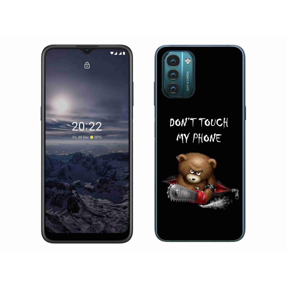 Gelový kryt mmCase na Nokia G11/G21 - nesahej na telefon