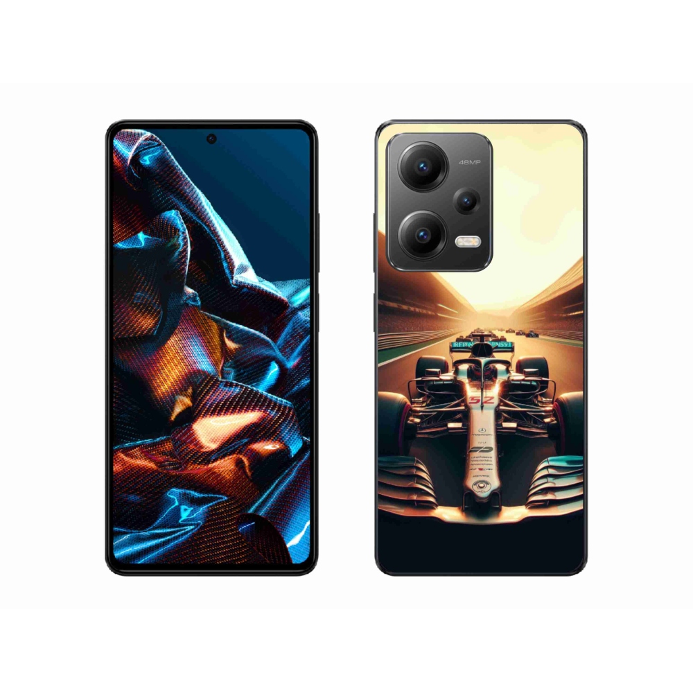 Gelový kryt mmCase na Xiaomi Redmi Note 12 Pro 5G - formule 1