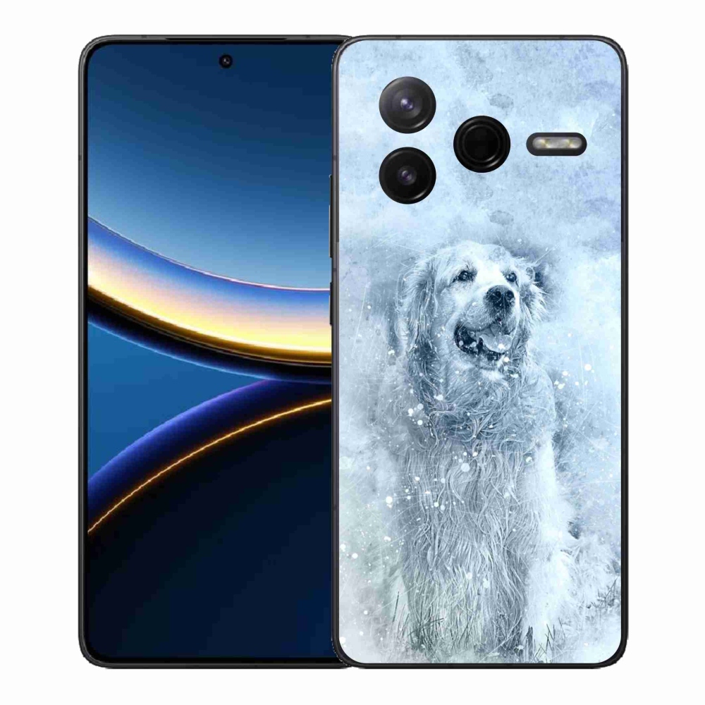 Gelový kryt mmCase na Xiaomi Poco F7 Pro - retrívr