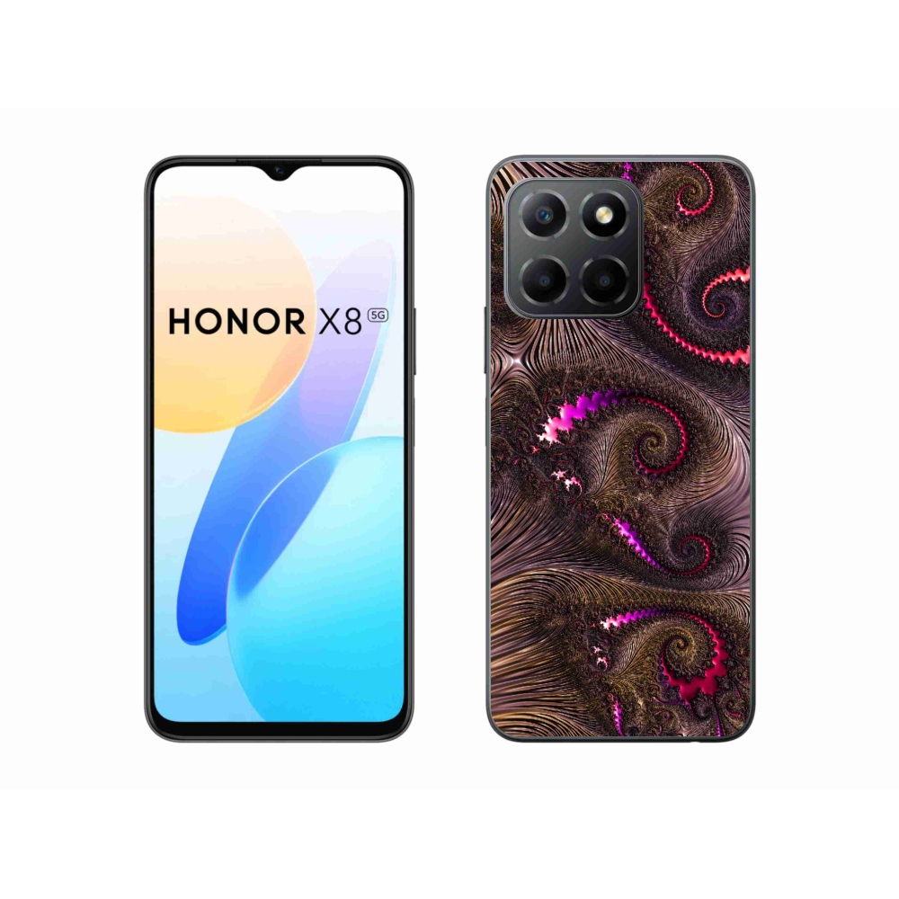 Gelový kryt mmCase na Honor X8 5G - abstraktní motiv 24
