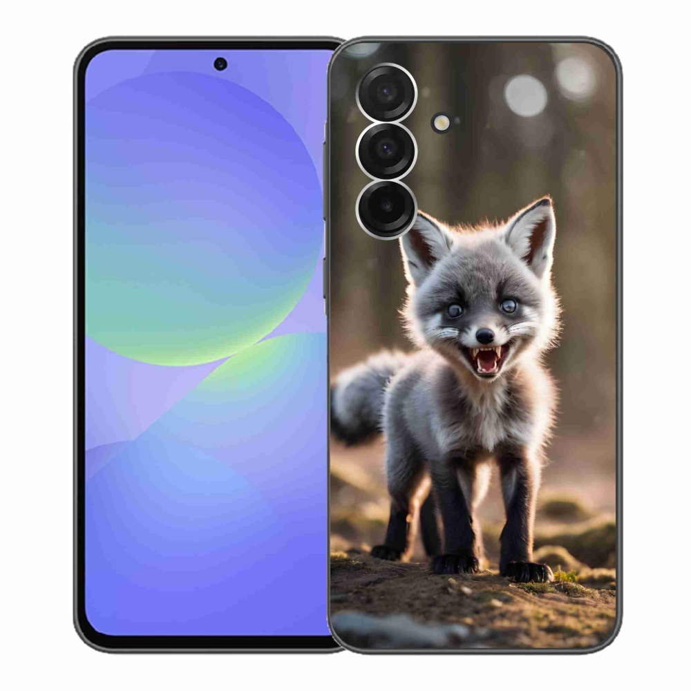Gelový kryt mmCase na Samsung Galaxy A36 5G - rozzuřená liška