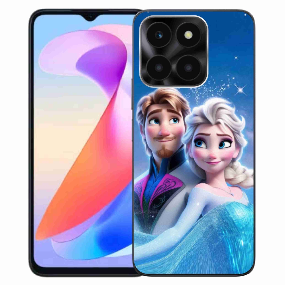 Gelový kryt mmCase na Honor X6a - ledové království 1