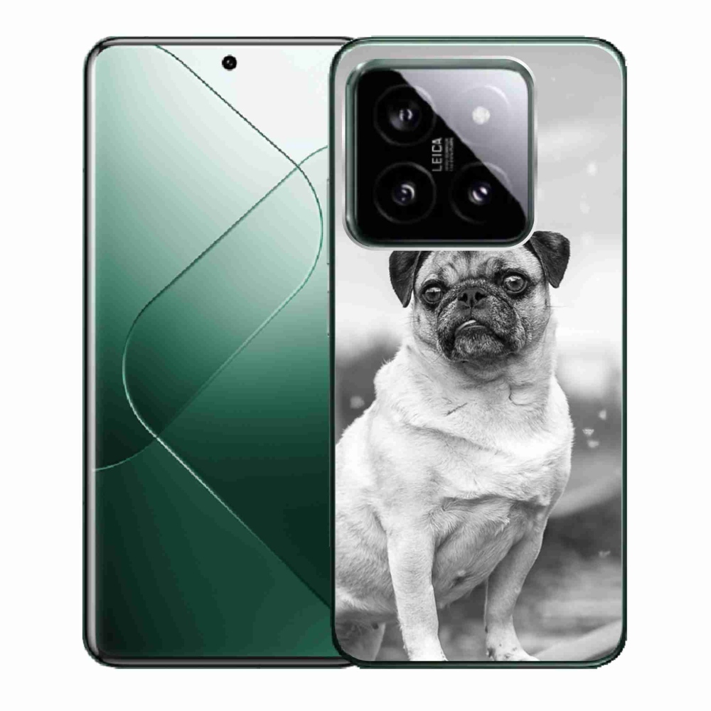 Gelový obal mmCase na Xiaomi 14 - mops