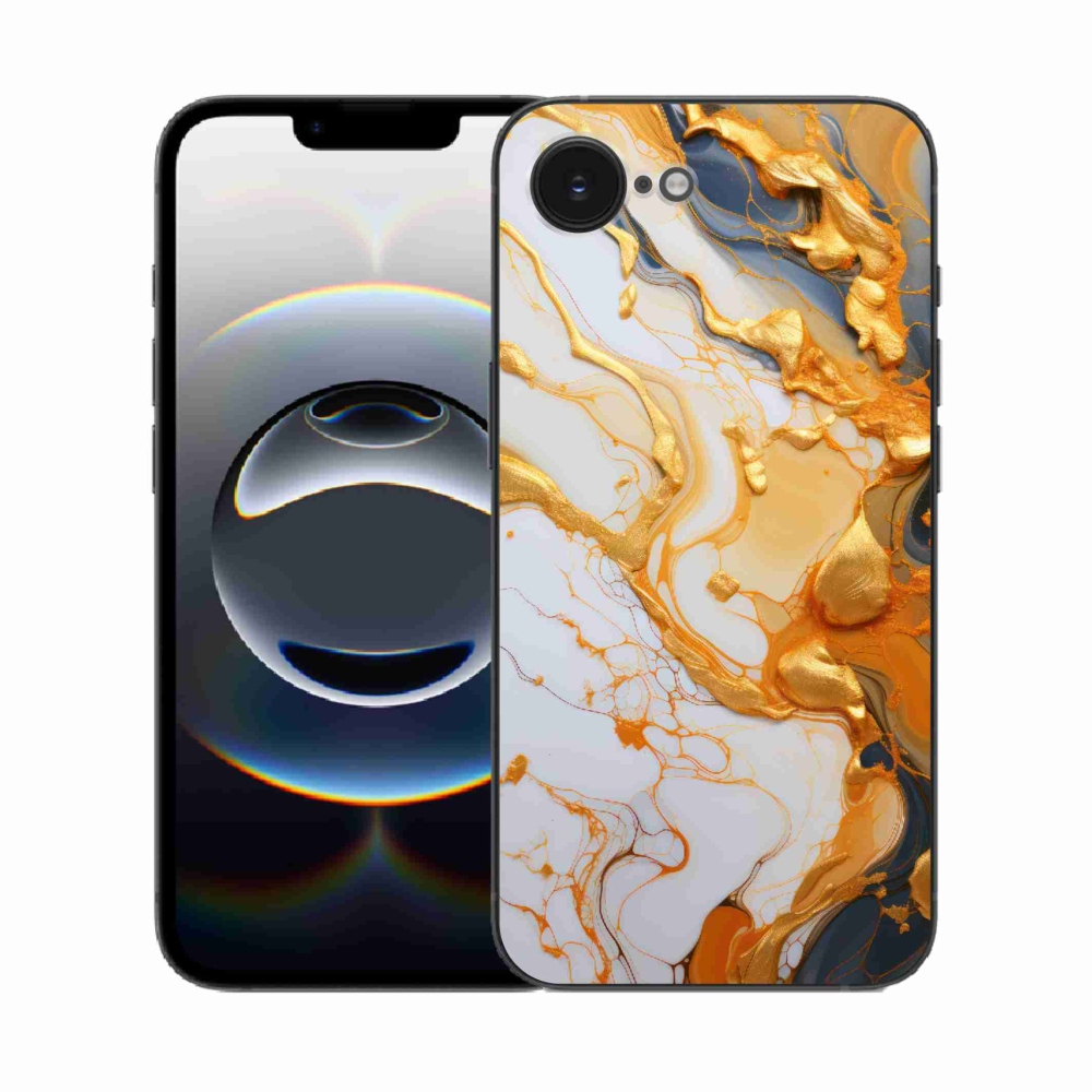 Gelový kryt mmCase na iPhone 16e - abstraktní motiv 6