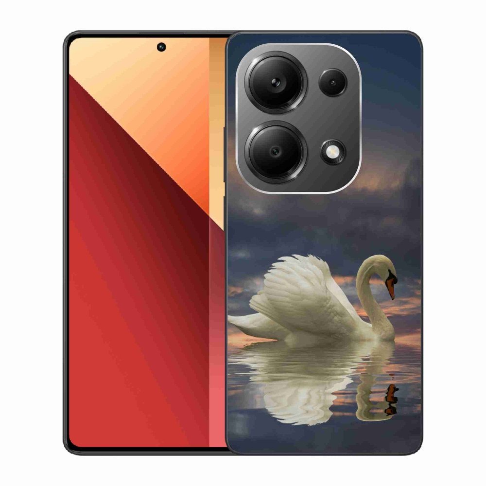 Gelový kryt mmCase na Xiaomi Redmi Note 13 Pro 4G/Poco M6 Pro - labuť