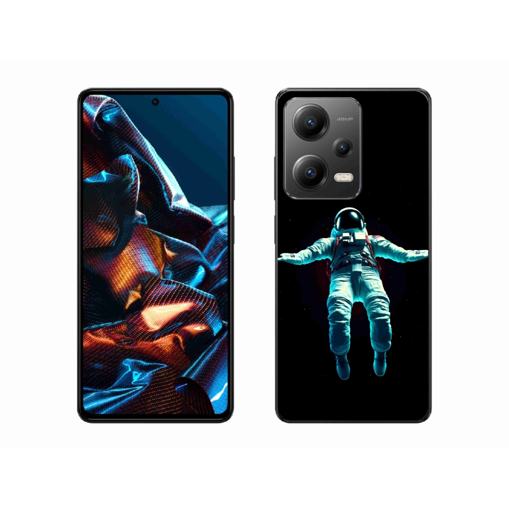 Gelový kryt mmCase na Xiaomi Redmi Note 12 Pro 5G - kosmonaut
